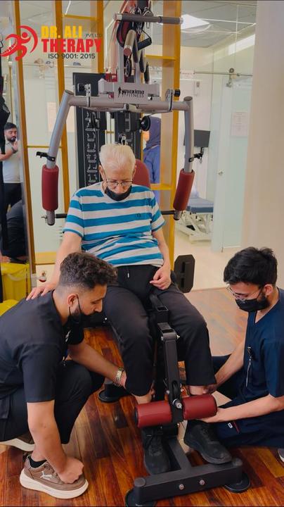 Assisted leg strengthening