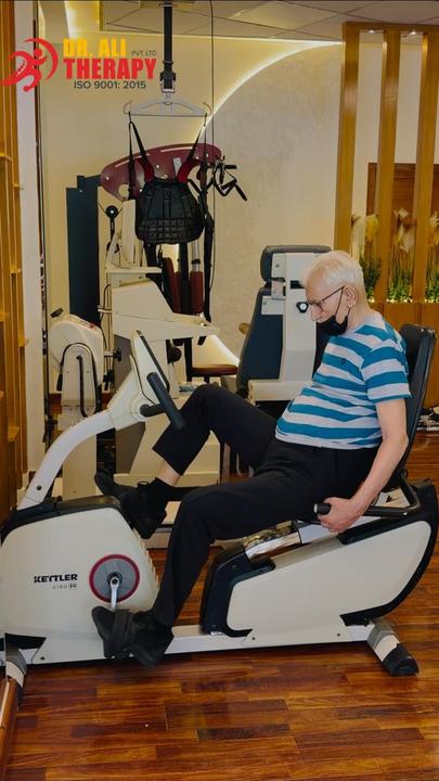 Cycle ergometer rehab