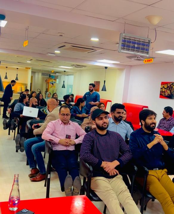 Corporate wellness session